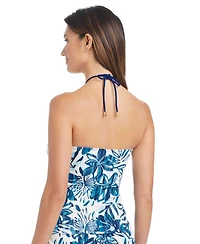 Bleu by Rod Beattie Women's Bandeau Neck Tankini Top