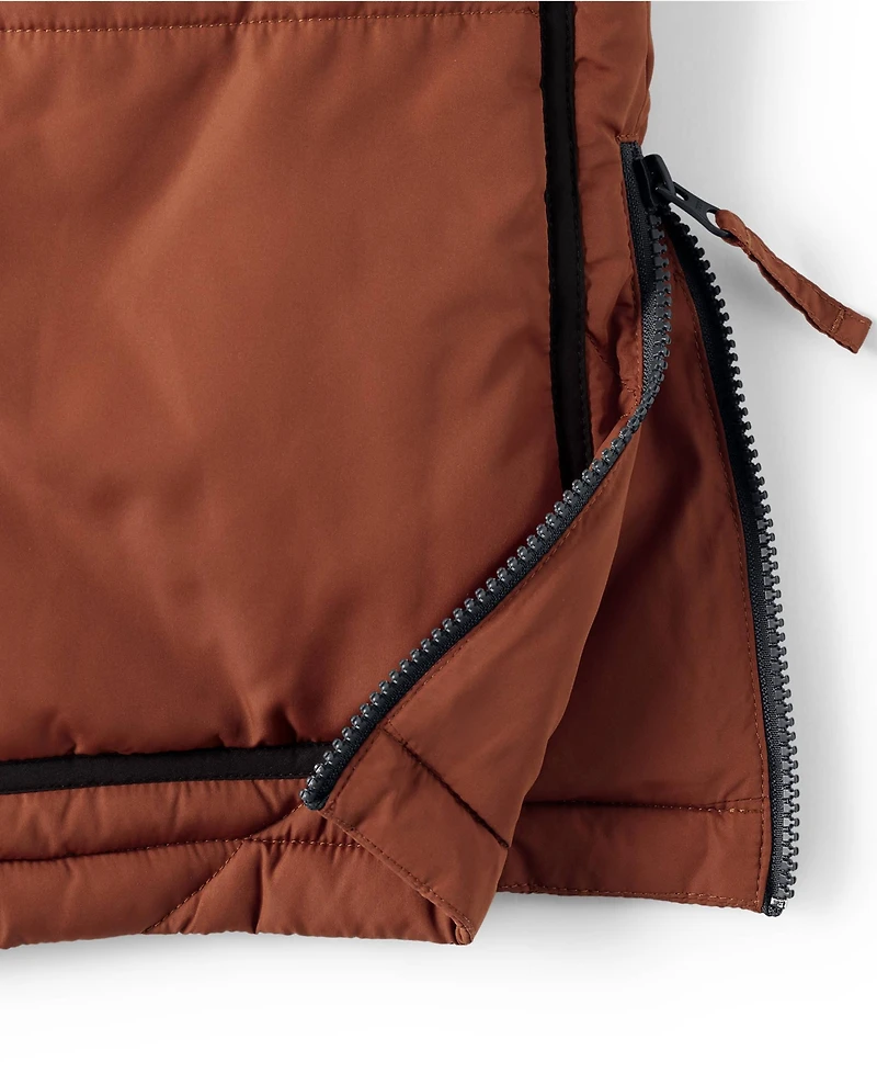 Lands' End Plus FeatherFree Insulated Diamond Quilted Jacket