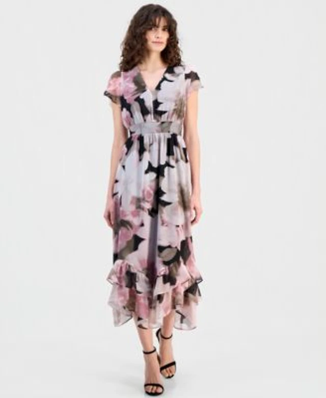 Calvin Klein Women's Floral-Print Sleeveless Dress | MainPlace Mall