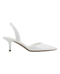 Marc Fisher Women's Iced Slingback Kitten Heel Pumps