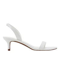 Marc Fisher Women's Salla Slingback Kitten Heel Dress Sandals