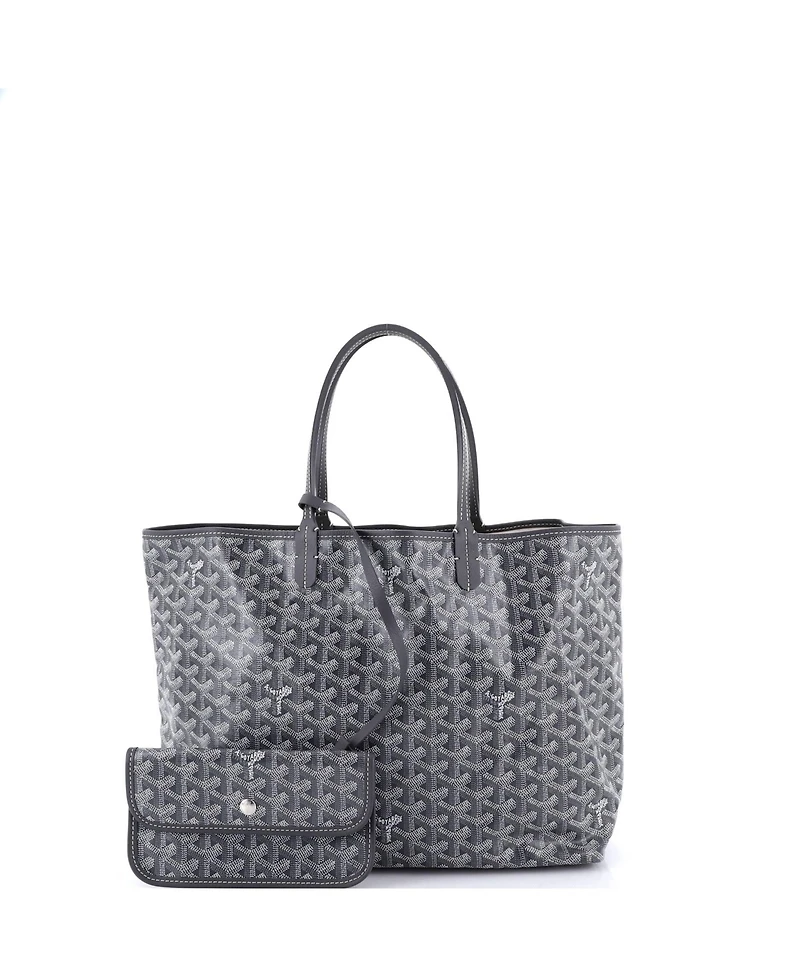 Pre-Owned Goyard Pm Saint Louis Tote Coated Canvas