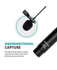 Movo LV4-O2 Omnidirectional Lavalier Mic Set