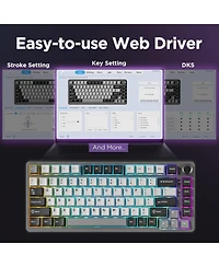 Lofree RT75 Rapid Trigger Wired Gaming Keyboard