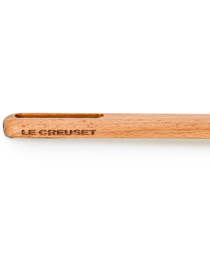 Le Creuset Signature Wood 12.6" Scraper Spoon