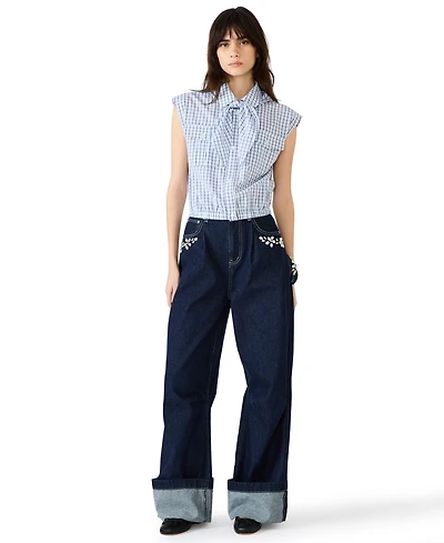 Steve Madden Women's Sleeveless Scout Shirt