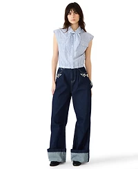 Steve Madden Women's Sleeveless Scout Shirt