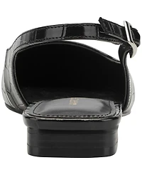 Marc Fisher Women's Gelli Square Toe Slingback Dress Flats