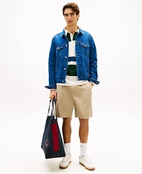 Tommy Hilfiger Men's Spread-Collar Regular Trucker Jacket