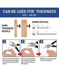 Lifemaster 12pcs 1-1/4″ Cabinet Knobs, Oil Rubbed Bronze Zinc Alloy Handles, Modern Design with Short & Adjustable Screws