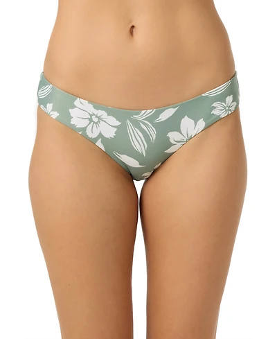 O'Neill Women's Saltwater Essentials Blue Lagoon Full Coverage Swim Bottoms