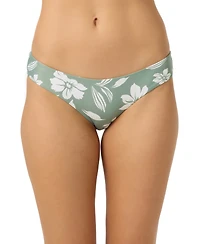 O'Neill Women's Saltwater Essentials Blue Lagoon Full Coverage Swim Bottoms