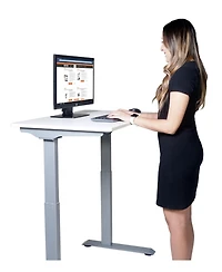 Victor High Rise Height Adjustable Electric Full Standing Desk