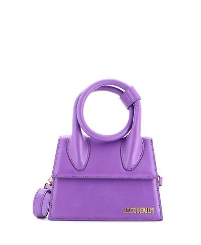 Pre-Owned Jacquemus Le Chiquito Noeud Bag Leather