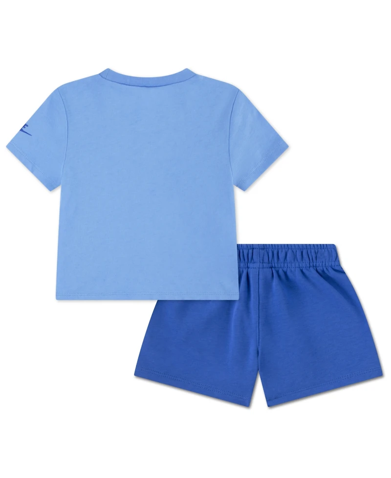 Nike Baby Boys' The Zone French Terry T-Shirt and Shorts, 2-Piece Set