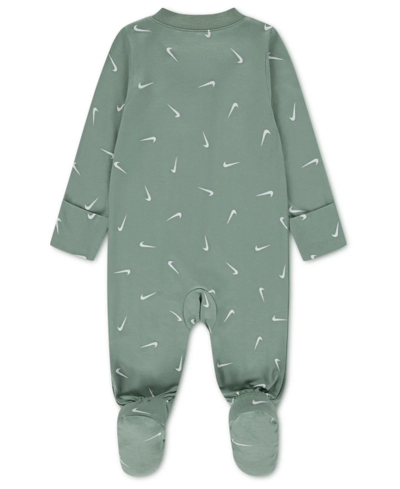 Nike Baby Boys' and Girls' Printed Viscose Footed Coverall