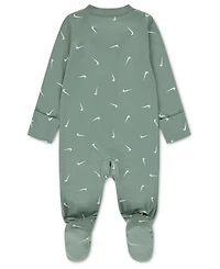 Nike Baby Boys' and Girls' Printed Viscose Footed Coverall