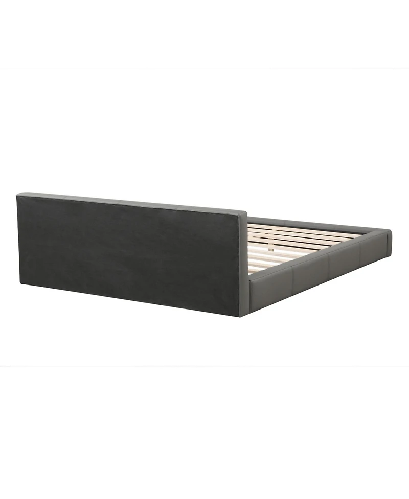 Streamdale Stylish Beige Upholstered Bed The Ideal Choice for Your Bedroom, King