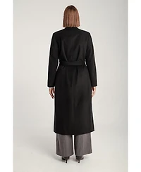 1982 Women's Cashmere Belted Long Coat