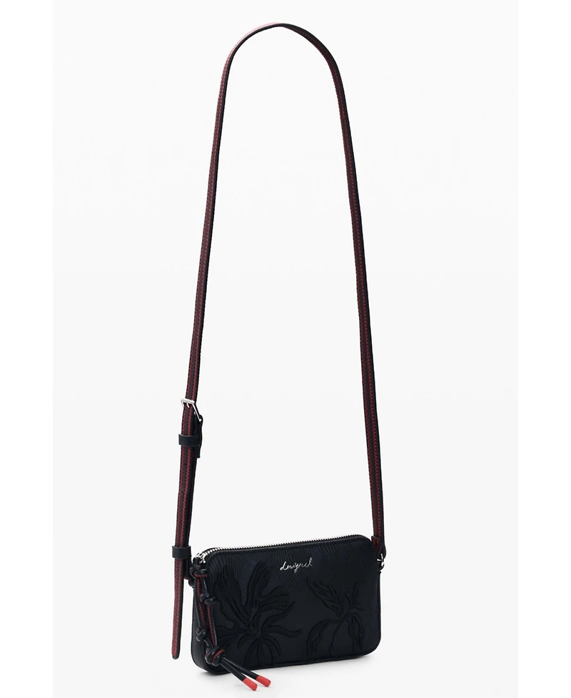 Desigual Women's Small textured crossbody wallet