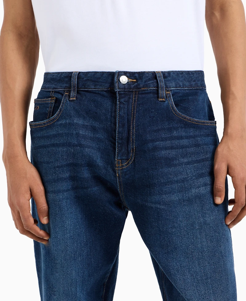 A|X Armani Exchange Men's J13 Comfort Slim Cotton Jeans