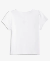 Epic Threads Girls' Toddler 2T-5T Ribbed Embroidered T-Shirt, Macy's Exclusive