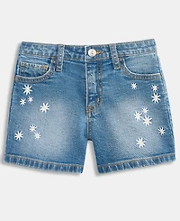 Epic Threads Girls' 5-20 Embroidered Denim Shorts, Macy's Exclusive