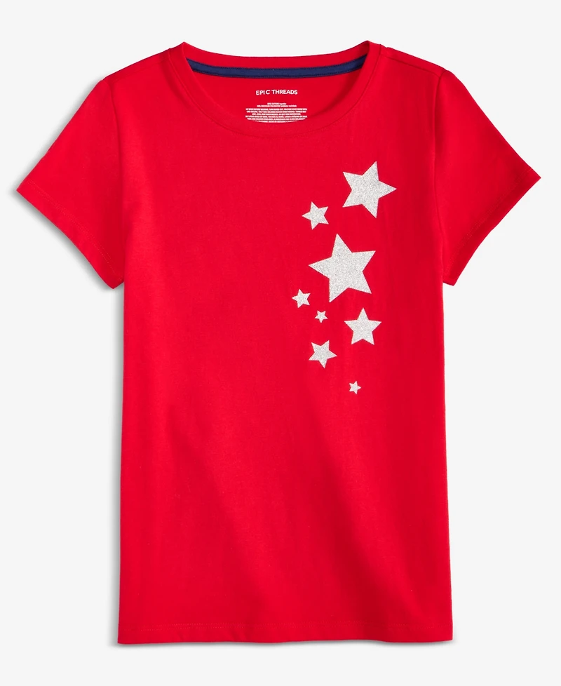 Epic Threads Girls' 5-20 Stars T-Shirt, Macy's Exclusive