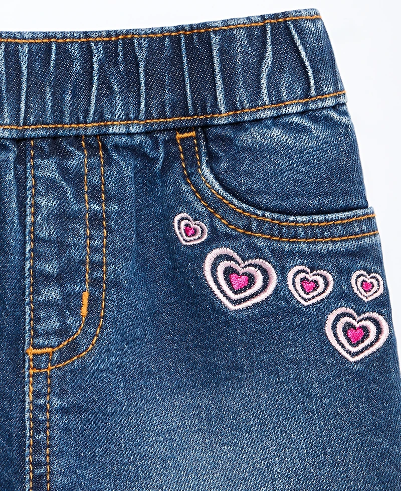 Epic Threads Girls' 12M-5T Hearts Pull-On Shorts, Macy's Exclusive