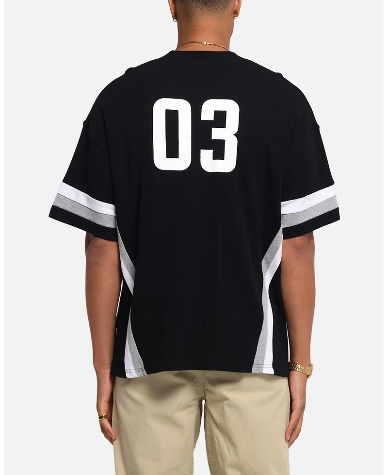 Carre Men's Graffiti Waffle T-Shirt Black