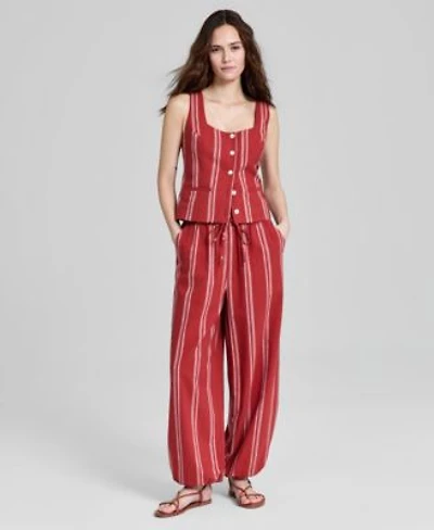 Now This Womens Pull On Drawstring Pants Macys Exclusive