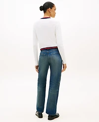 Tommy Hilfiger Women's Crewneck Cardigan Sweater