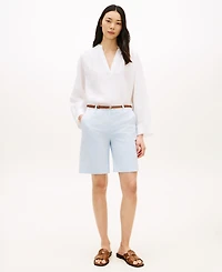 Tommy Hilfiger Women's Slim Straight Printed Shorts