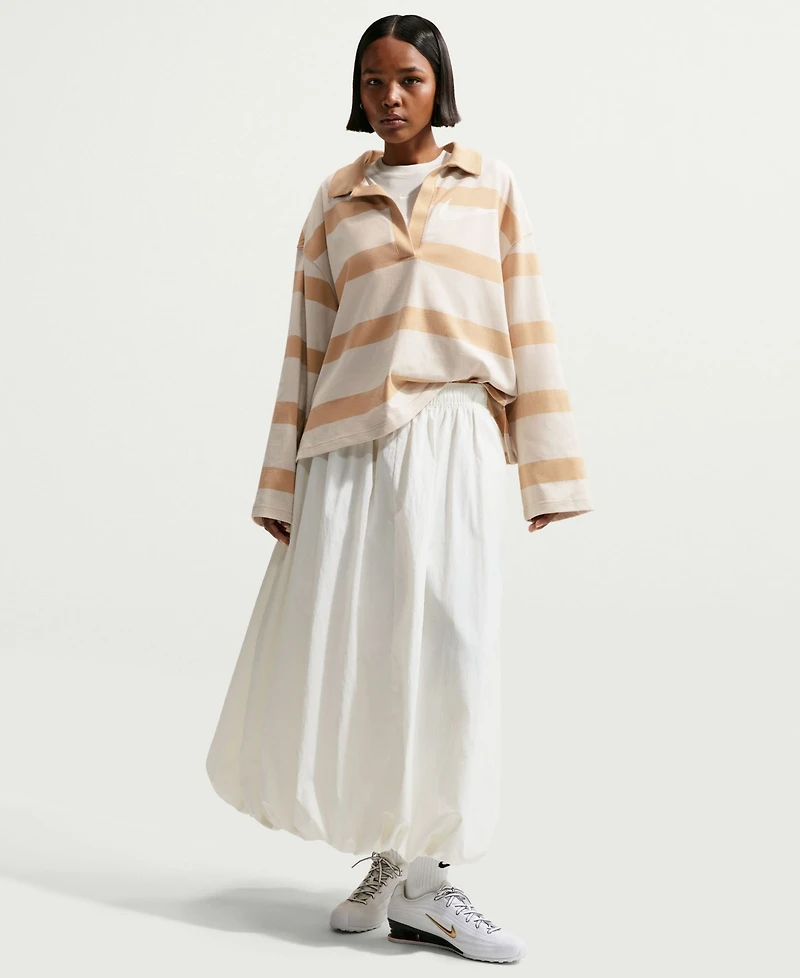 Nike Women's Sportswear Oversized Collared Neck Top