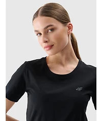 4F Women's regular plain T-shirt