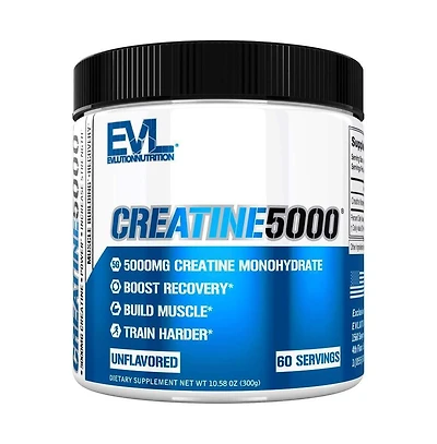 Creatine5000 5 Grams of Pure Creatine Monohydrate in Each Serving Unflavored Powder