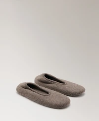 Mango Women's Cashmere Slippers