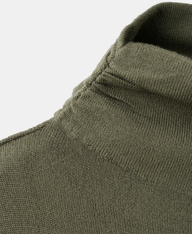 Mango Women's Maternity Gathered Perkins-Neck Sweater