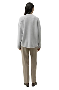 Lilysilk Women's Boucle Knit Silk-Cashmere Sweater
