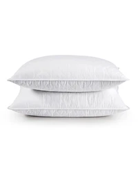 Unikome Wave Quilted Goose Feather 2-Pack Pillows