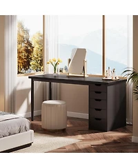 Tribesigns Modern Computer Desk, Simple Style, 47 Inches Pc Desk