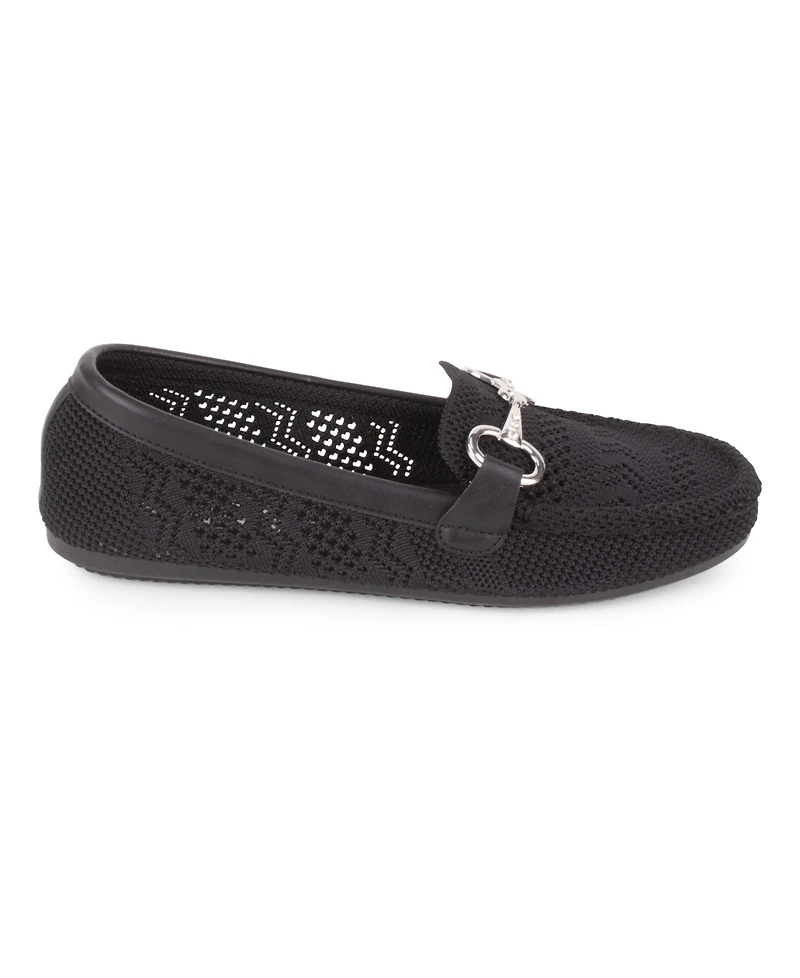 Gloria Vanderbilt Women's Tristan Knit Slip-On Loafers