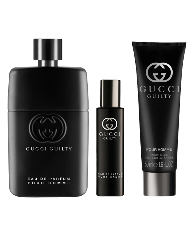 Gucci Men's 3-Pc. Guilty Pour Homme Eau De Parfum Gift Set
