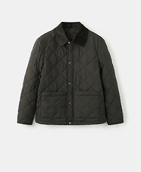 Mango Men's Quilted Water Repellent Jacket