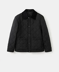 Mango Men's Quilted Water Repellent Jacket