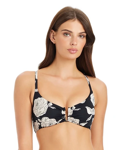 Sanctuary Women's Among Roses Tie Back Underwire Swim Bra