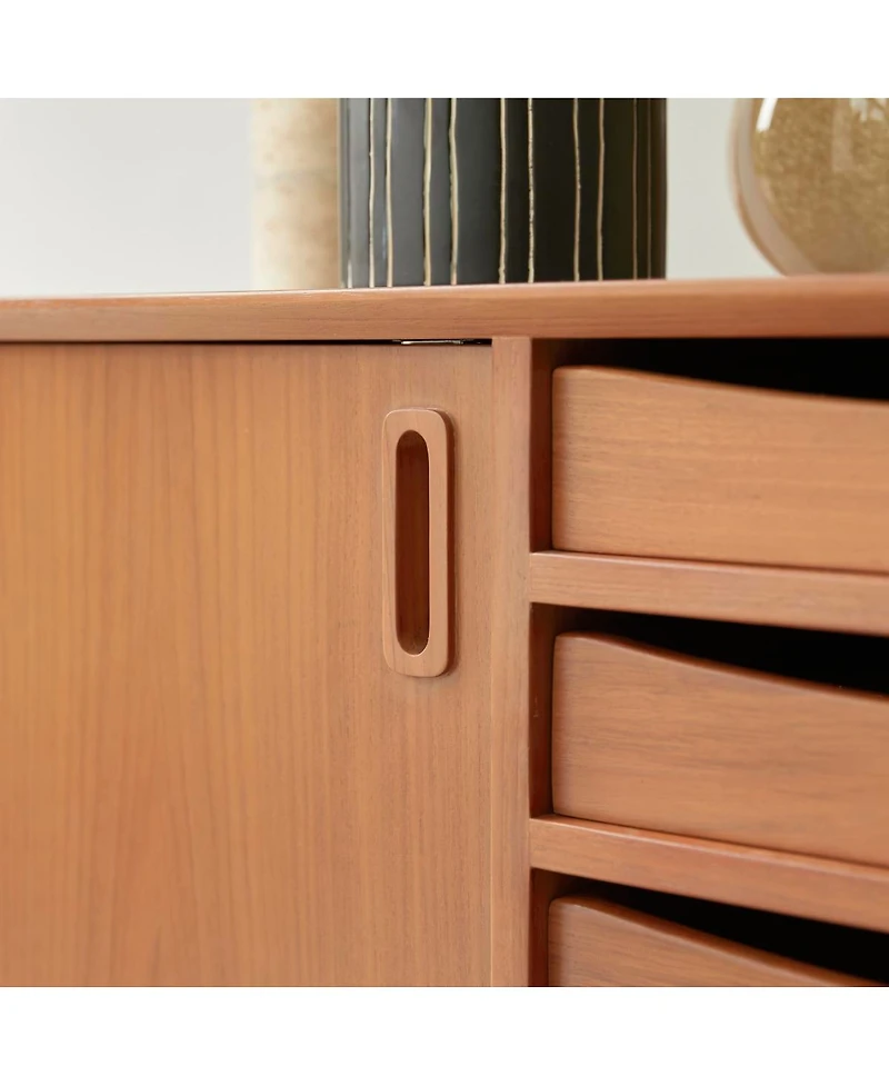 Tikamoon Simen Teak Wood Sideboard 100