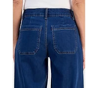 Style & Co Petite High-Rise Tapered Jeans, Created for Macy's