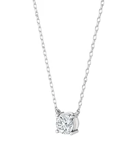Forever Grown Diamonds Lab-Grown Diamond Pendant Necklace (1 ct. t.w.) in Sterling Silver