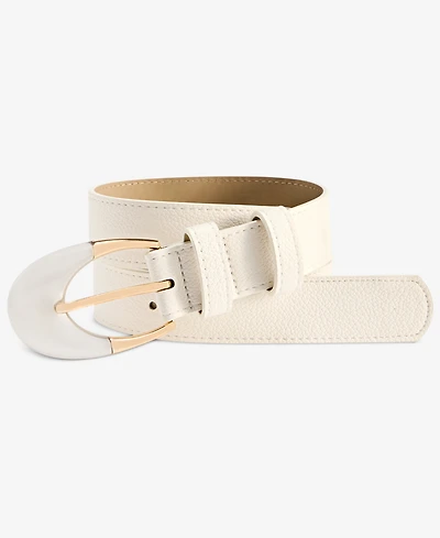 I.n.c. International Concepts Two-Tone Buckle Belt, Macy's Exclusive